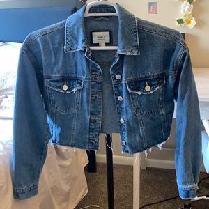 Ceopped jean jacket